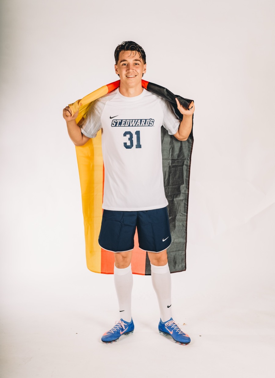 Student-athlete at St. Edward's University